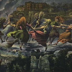 Hexentanzplatz Thale/Harz in der Walpurgisnacht