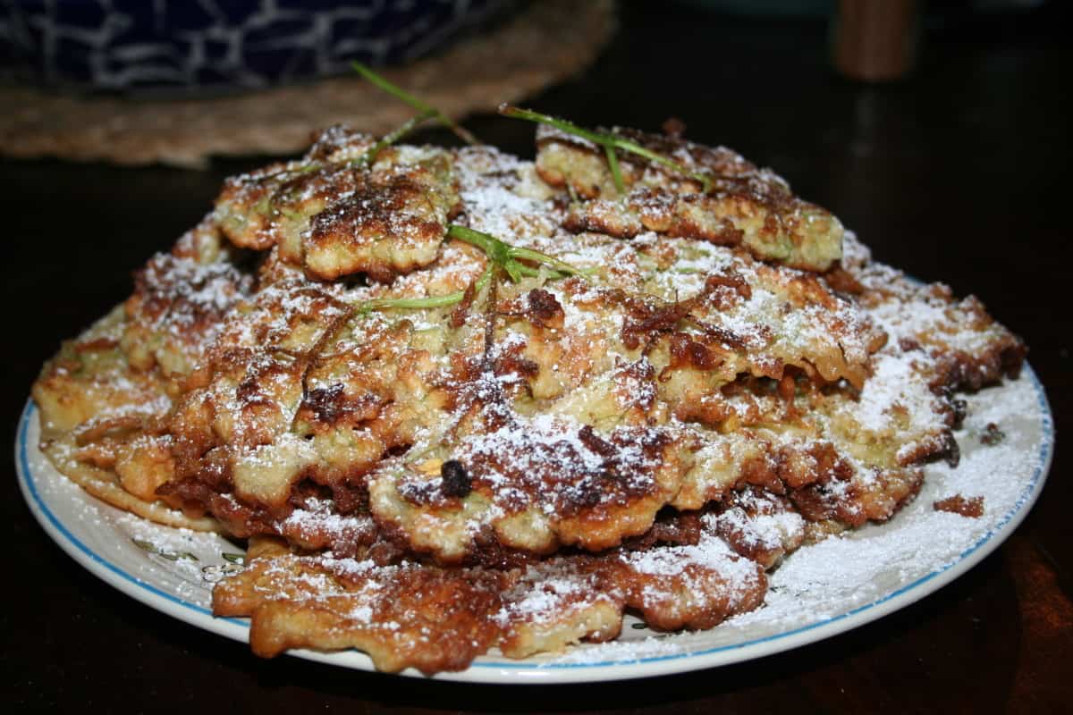 Holunderblüten-Pfannkuchen