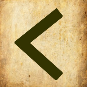 Die Kenaz Rune