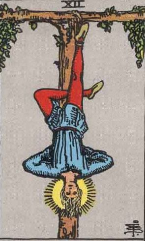 Tarotkarte Gehängte