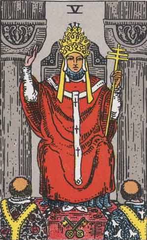 Tarotkarte Hohepriester