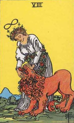 Tarotkarte Kraft