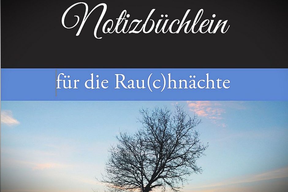 Notizbüchlein Rauhnächte