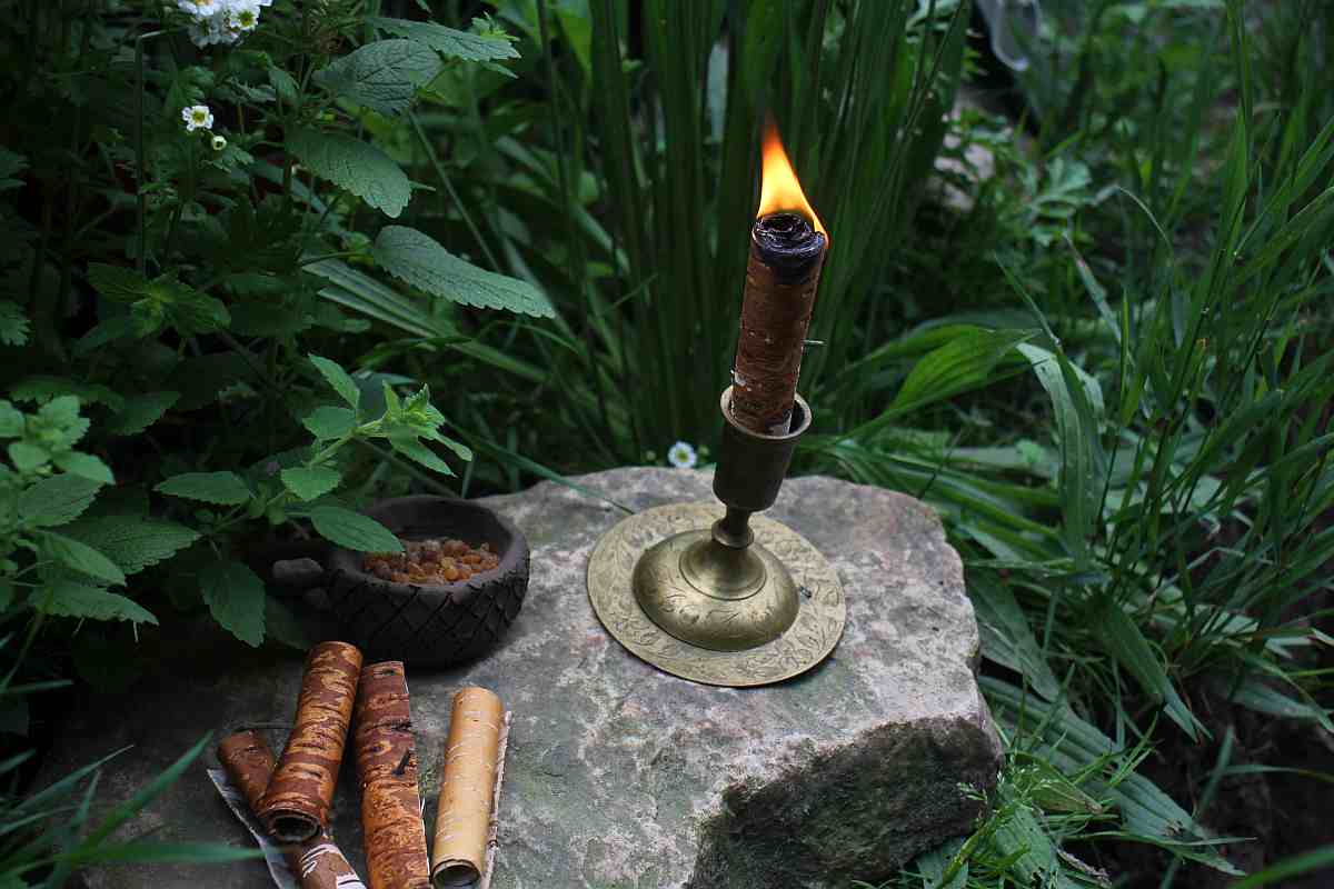 Altes Wissen: Die Heidenkerzen