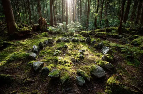 Rituale vorbereiten: Schutzkreis mit Salz & Himmelsrichtungen